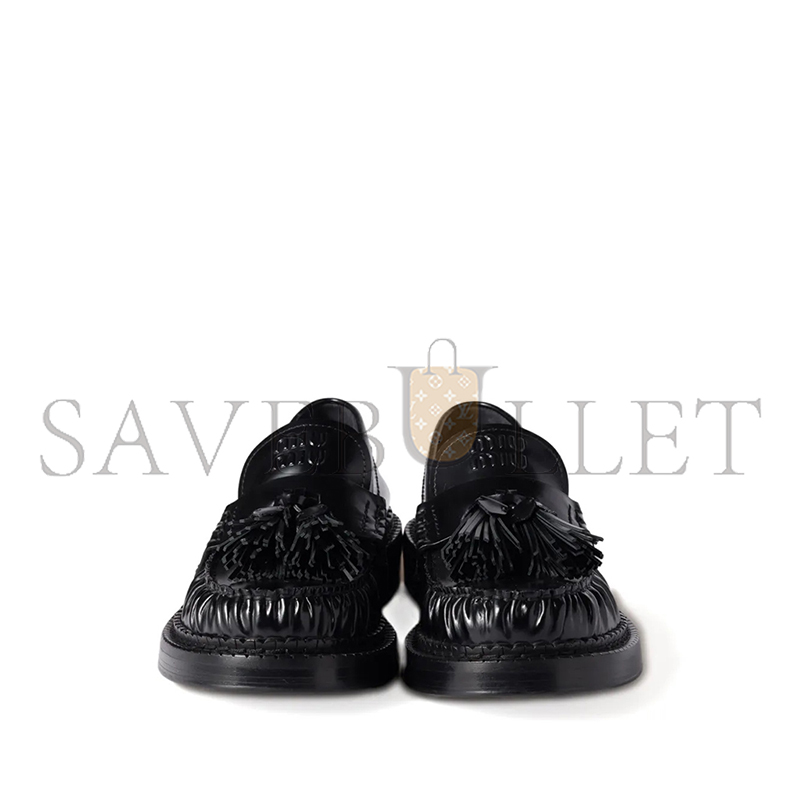 M1v M1v tassel loafers in polished leather 5d497e